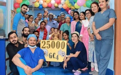 A single smile can change a life; 25,000 smiles can change the world