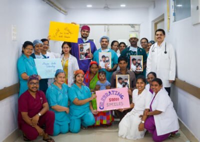 Mission Smile and Christian Hospital Berhampur cleft care team